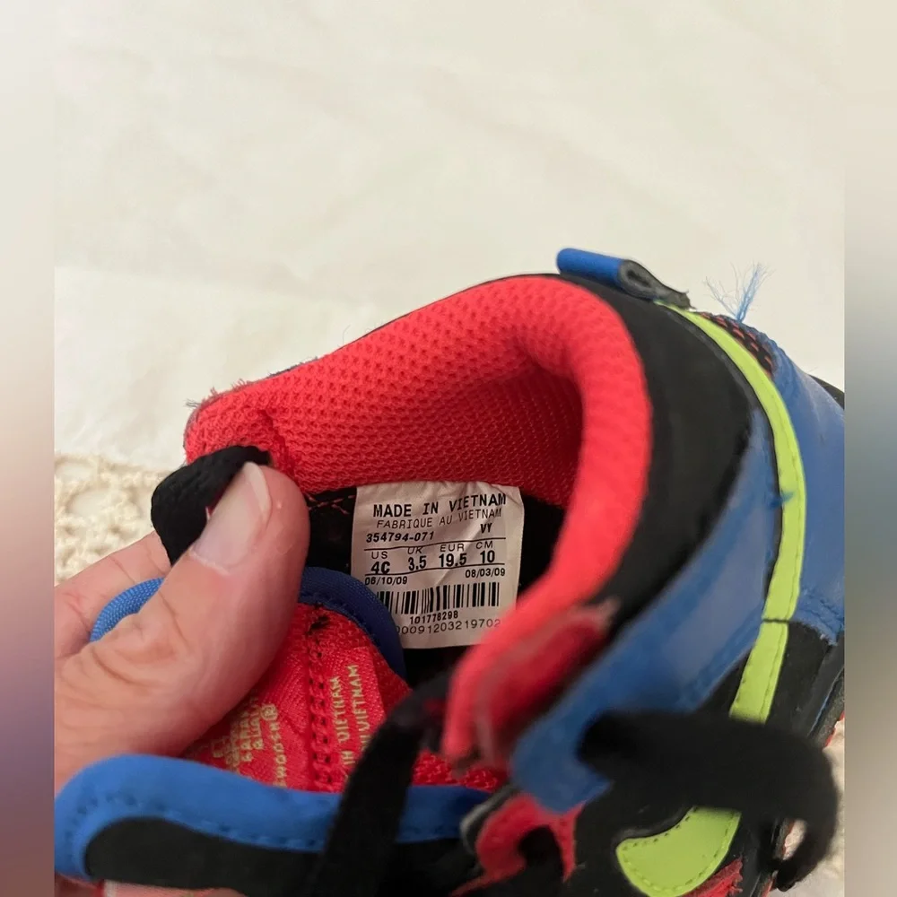 Nike baby high top sneakers.